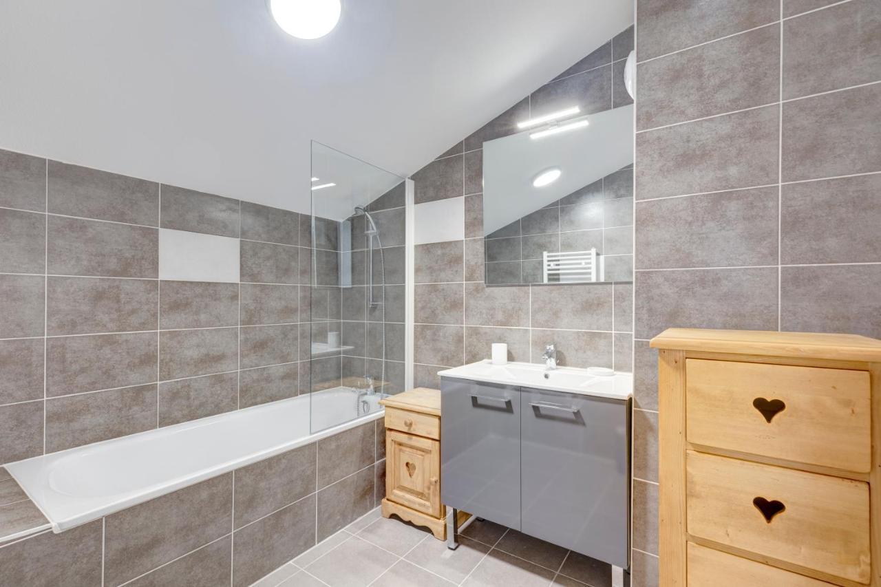 La Poudreuse - Duplex Avec Balcon Vue Montagne - Flumet Флюме Экстерьер фото