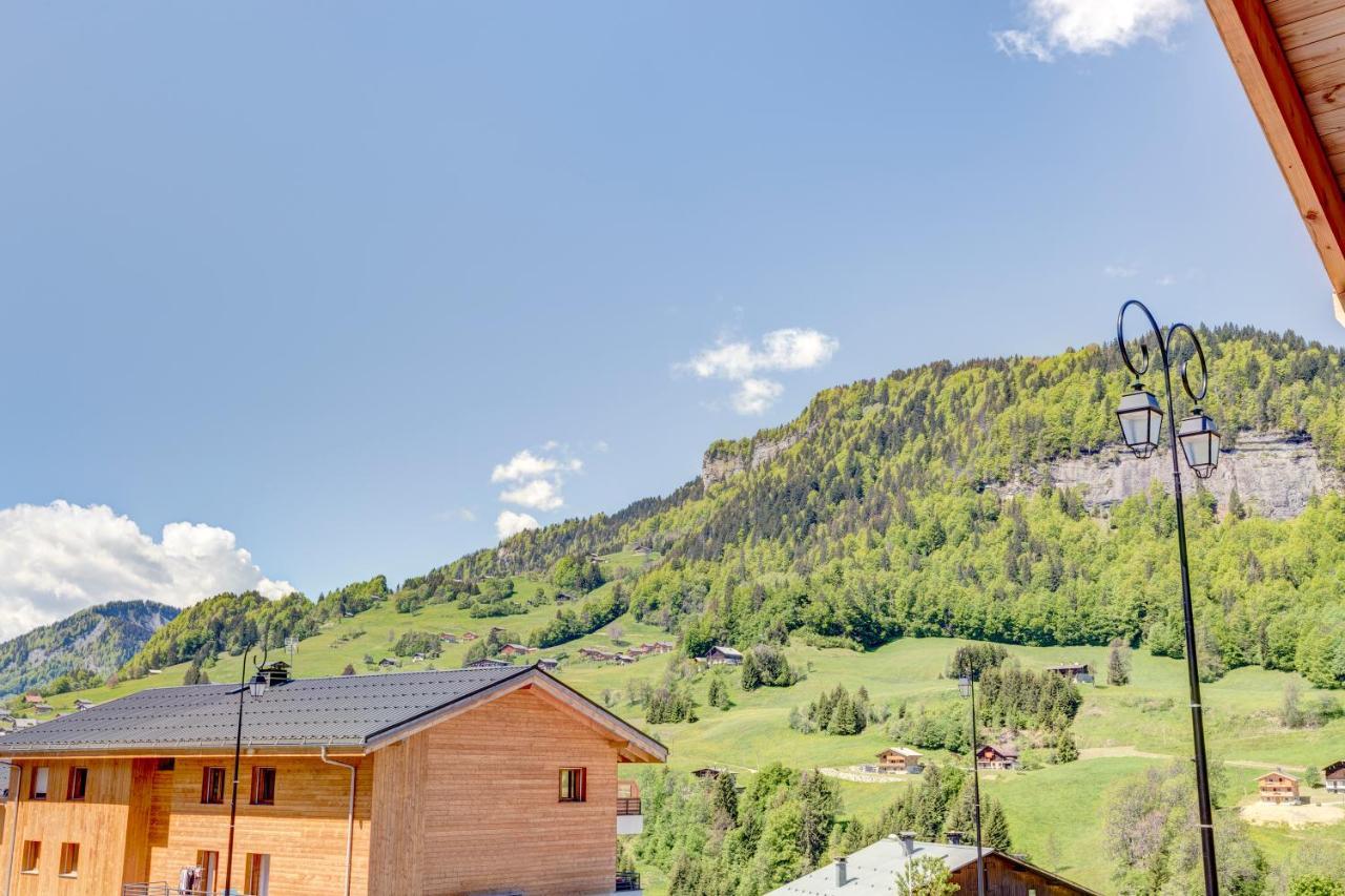 La Poudreuse - Duplex Avec Balcon Vue Montagne - Flumet Флюме Экстерьер фото