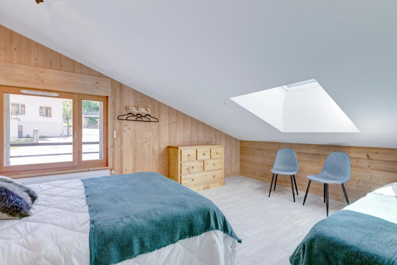 La Poudreuse - Duplex Avec Balcon Vue Montagne - Flumet Флюме Экстерьер фото