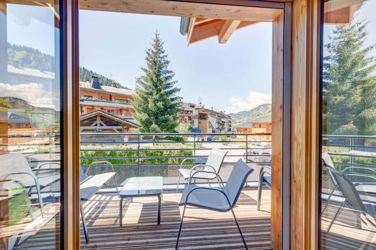 La Poudreuse - Duplex Avec Balcon Vue Montagne - Flumet Флюме Экстерьер фото