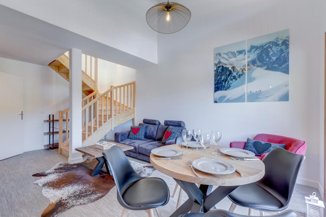 La Poudreuse - Duplex Avec Balcon Vue Montagne - Flumet Флюме Экстерьер фото